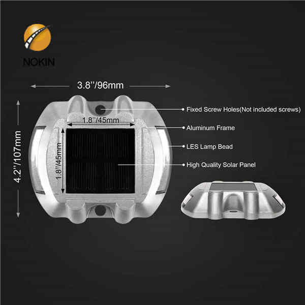 red solar studs reflectors lithium battery rate